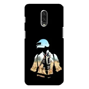 Чохол з картинкою "Герой Pubg" на One Plus 6T (Пубг мен)