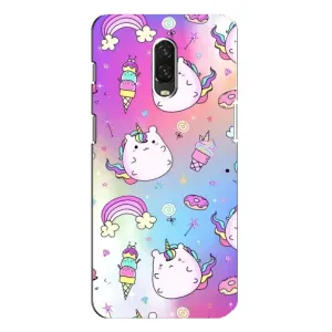 Чохол з малюнком «Веселка і Єдинорог» для OnePlus 6T