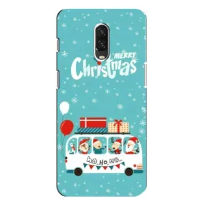 Силіконовий бампер на різдво для One Plus 6T (Різдвяний настрій)