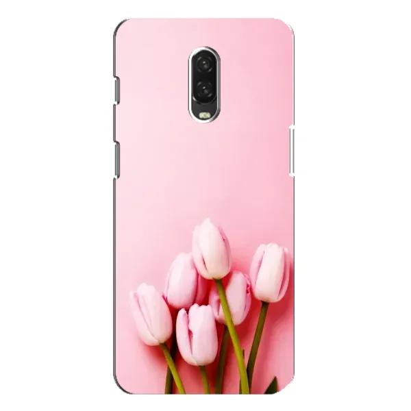 Чехол с рисунком «Розовые тюльпаны» для OnePlus 6T Чехол с рисунком «Розовые тюльпаны» для OnePlus 6T