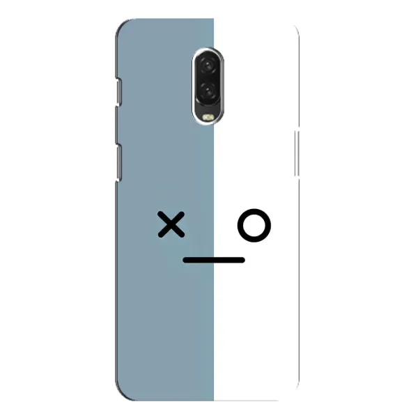 Чехол с рисунком «Серо-белый» для OnePlus 6T Чехол с рисунком «Серо-белый» для OnePlus 6T
