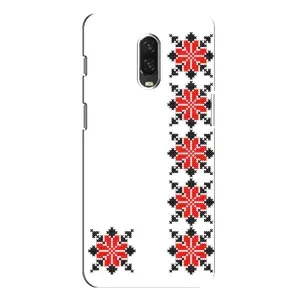 Силіконовый Чохол на One Plus 6T з картинкой Вишиванки (Силует вишиванки)