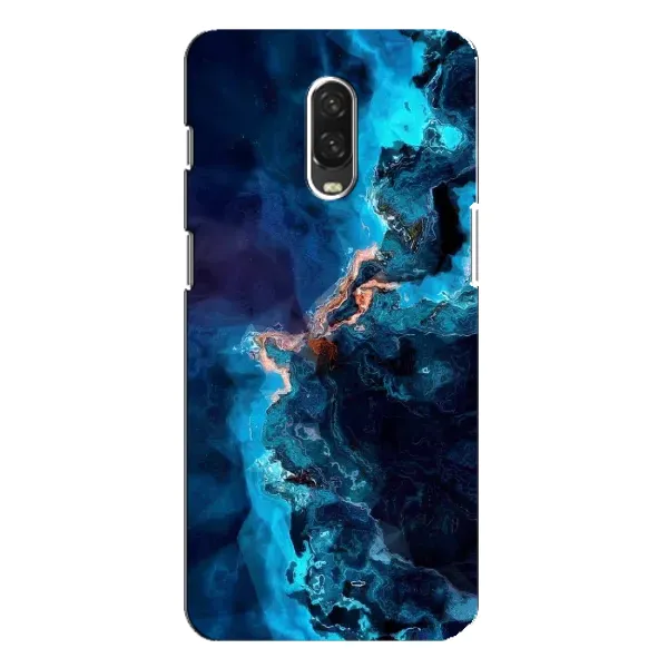 Чехол с рисунком «Синий мрамор» для OnePlus 6T Чехол с рисунком «Синий мрамор» для OnePlus 6T
