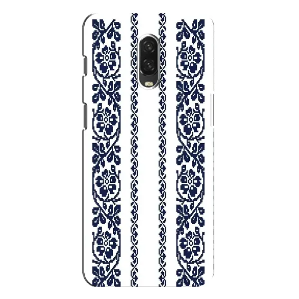 Чехол с рисунком «Синяя вышиванка» для OnePlus 6T Чехол с рисунком «Синяя вышиванка» для OnePlus 6T