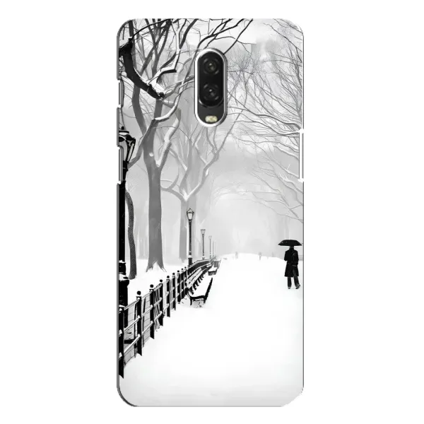 Чехол с рисунком «Снегом замело» для OnePlus 6T Чехол с рисунком «Снегом замело» для OnePlus 6T