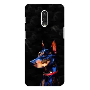 Бампер для One Plus 6T с картинкой "Песики" (Собака Мопс)