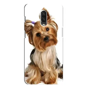 Чехол (ТПУ) Милые собачки для One Plus 6T (Собака Терьер)