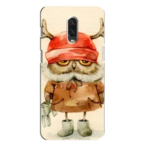 Чохли з принтом СОВИ для One Plus 6T (Сова у шапці)