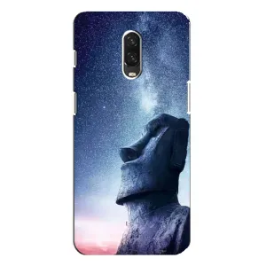 Силиконовые Чехлы (смешные стикеры) для One Plus 6T (Статуя)