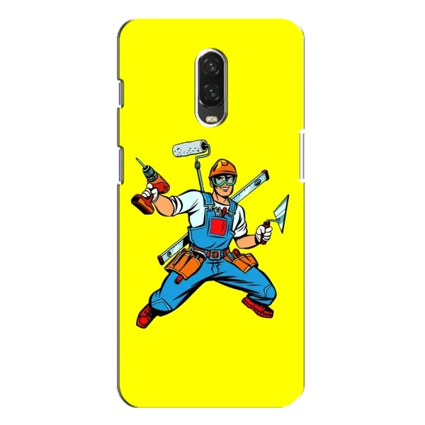 Чехол с рисунком «Строитель» для OnePlus 6T Чехол с рисунком «Строитель» для OnePlus 6T