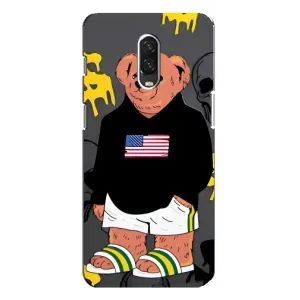 Чехлы Мишка Тедди для ВанПлас 6Т (Teddy USA)
