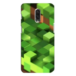 Чохли для One Plus 6T (Персонажі МайнКрафт) (Текстура)