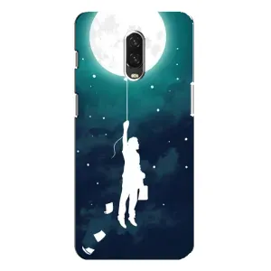 Чохол (ТПУ) з планетами на One Plus 6T (To The moon)