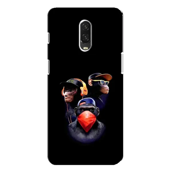 Чехол с рисунком «Три обезьяны» для OnePlus 6T Чехол с рисунком «Три обезьяны» для OnePlus 6T