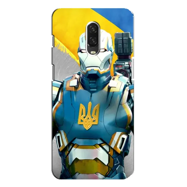 Чехол с рисунком «Украинский робокоп» для OnePlus 6T Чехол с рисунком «Украинский робокоп» для OnePlus 6T