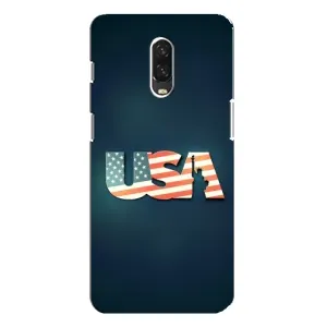 Чехол с рисунком «USA» для OnePlus 6T
