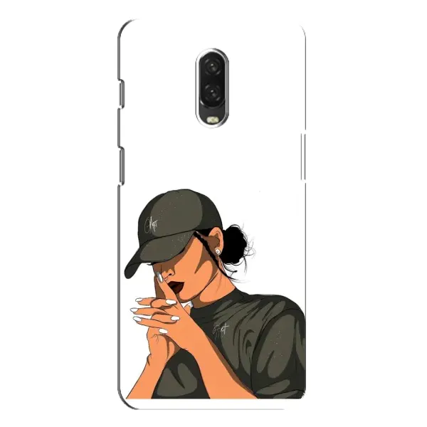 Чехол с рисунком «В зеленом» для OnePlus 6T