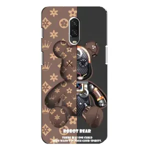 Силиконовый чехол для One Plus 6T (Медмедь Луи Виттон)