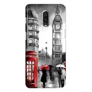 Чехол с рисунком «Вид на Биг Бен» для OnePlus 6T