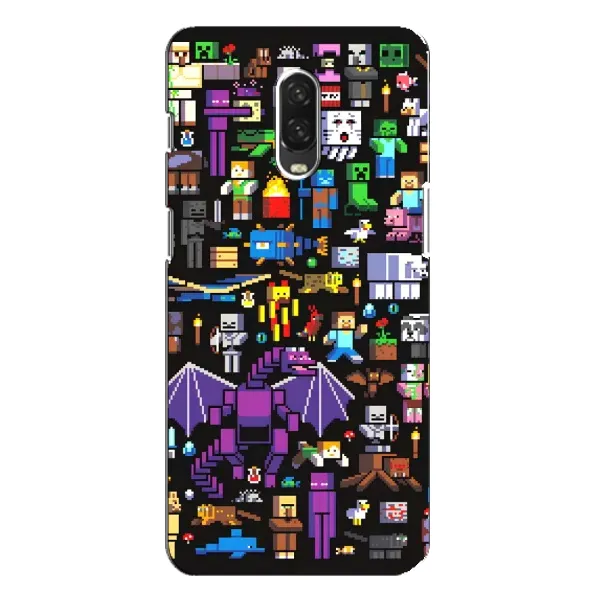 Чехол с рисунком «Все персонажи» для OnePlus 6T