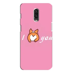 Силиконовые Чехлы Любимому человеку для One Plus 6T (Я тебя люблю)