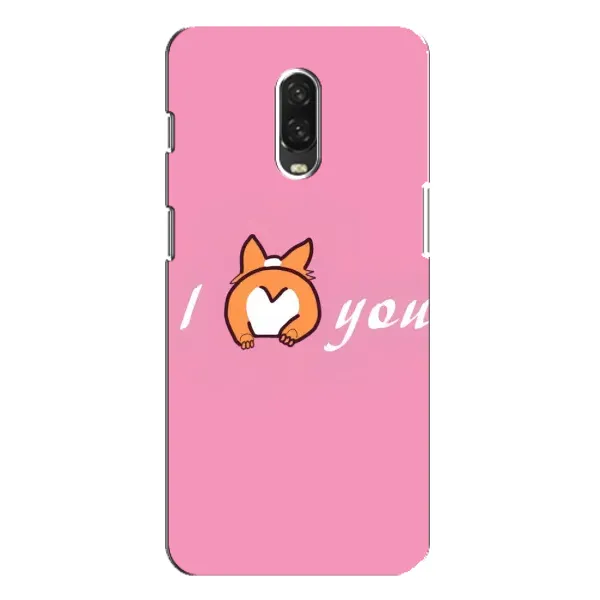 Чехол с рисунком «Я тебя люблю» для OnePlus 6T Чехол с рисунком «Я тебя люблю» для OnePlus 6T