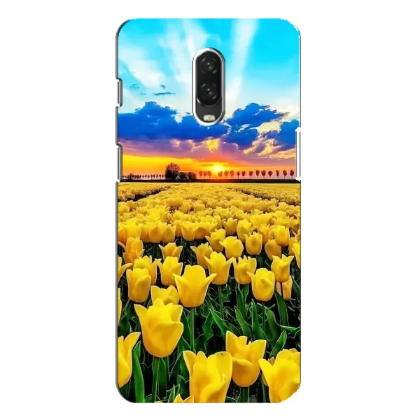 Чехол с рисунком «Желтые тюльпаны» для OnePlus 6T Чехол с рисунком «Желтые тюльпаны» для OnePlus 6T