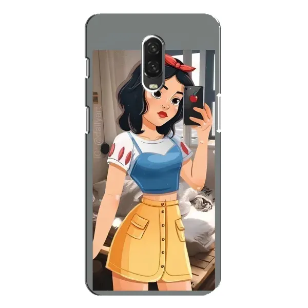 Чехол с рисунком «Белоснежка с телефоном» для OnePlus 6T