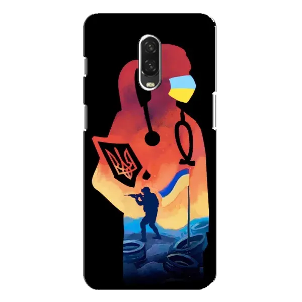 Чохол з малюнком «ЗСУ Лікар» для OnePlus 6T Чохол з малюнком «ЗСУ Лікар» для OnePlus 6T