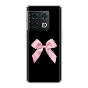 Чохол банти для OnePlus 10 Pro (Бант на чорному)