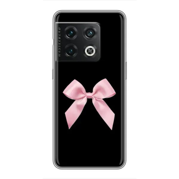 Чехол с рисунком «Бант на черном» для OnePlus 10 Pro Чехол с рисунком «Бант на черном» для OnePlus 10 Pro