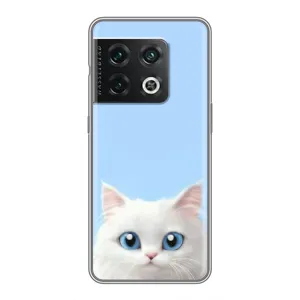 Чохол на тематику: Коти для OnePlus 10 Pro (Білий кіт)