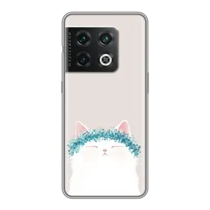 Чохол на тематику: Коти для OnePlus 10 Pro (Білий котик)