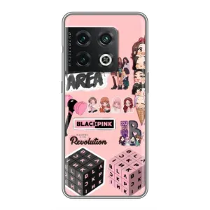 Чехлы с картинкой для OnePlus 10 Pro (BLACK PINK коллаж)