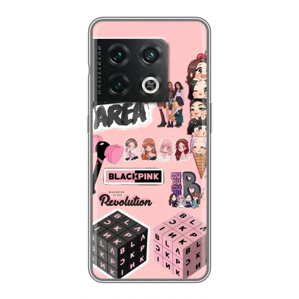 Чехол с рисунком «BLACK PINK коллаж» для OnePlus 10 Pro Чехол с рисунком «BLACK PINK коллаж» для OnePlus 10 Pro