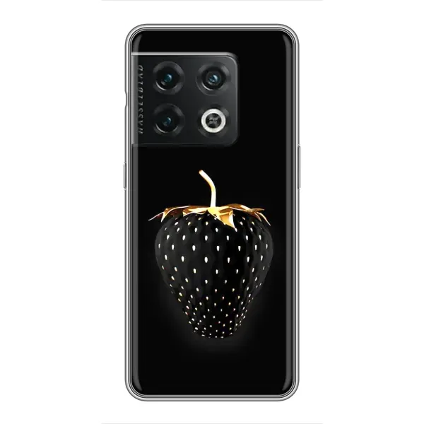 Чехол с рисунком «Чёрная клубника» для OnePlus 10 Pro Чехол с рисунком «Чёрная клубника» для OnePlus 10 Pro