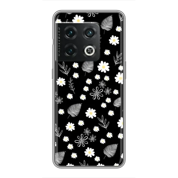 Чехол с рисунком «цветение на чорном» для OnePlus 10 Pro Чехол с рисунком «цветение на чорном» для OnePlus 10 Pro