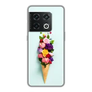 Чехлы с тематикой "ЦВЕТЫ" на OnePlus 10 Pro (Цветок-мороженное)