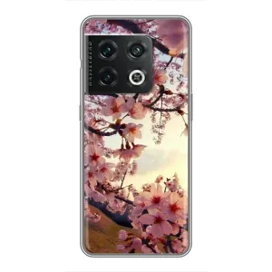 Чехол с принтом САКУРЫ на OnePlus 10 Pro (Цветущая сакура)