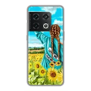 Чохол Стильні дівчата на OnePlus 10 Pro (Дівчина на полі)