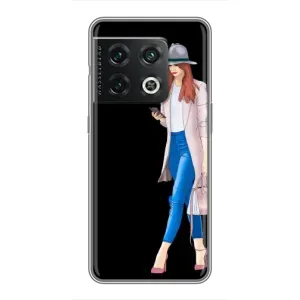 Чохол з картинкою Модні Дівчата OnePlus 10 Pro (Дівчина з телефоном)