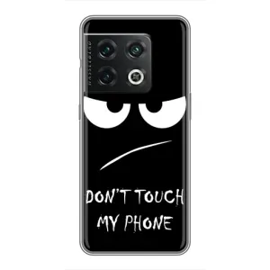 Чехол с прикольным текстом на OnePlus 10 Pro (Dont)