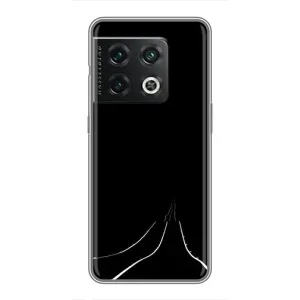 Чехол с картинками на черном фоне для OnePlus 10 Pro (Дорога)
