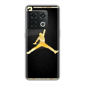 Силиконовый Чехол Nike Air Jordan на ВанПлас 10 Про (Джордан 23)
