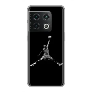 Силиконовый Чехол Nike Air Jordan на ВанПлас 10 Про (Джордан)