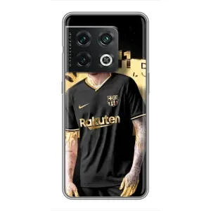 Силиконовый Чехол OnePlus 10 Pro (Gold Neymar)