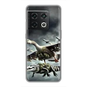 Чохол з мемами траралело тралала для OnePlus 10 Pro (Гусіні і крокоділо)