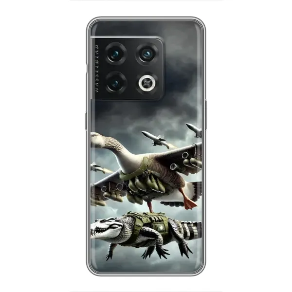Чехол с рисунком «Гусини и крокодило» для OnePlus 10 Pro Чехол с рисунком «Гусини и крокодило» для OnePlus 10 Pro