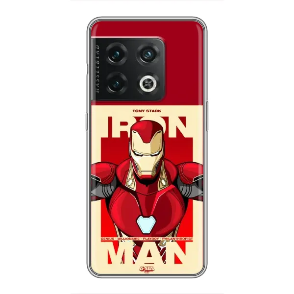 Чехол с рисунком «Iron man» для OnePlus 10 Pro Чехол с рисунком «Iron man» для OnePlus 10 Pro