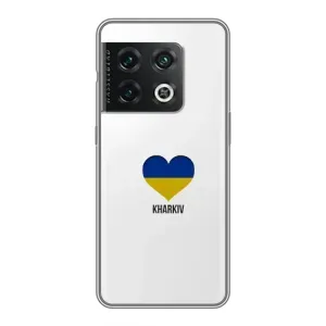 Чехлы силиконовые (Город Харьков) на ВанПлас 10 Про (Kharkiv)